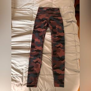 NEW Lululemon camo leggings